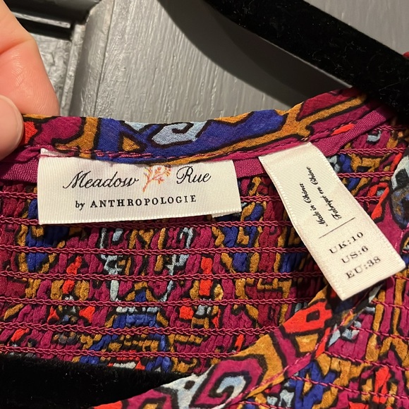 Sleeveless blouse from Anthropologie - Picture 3 of 4